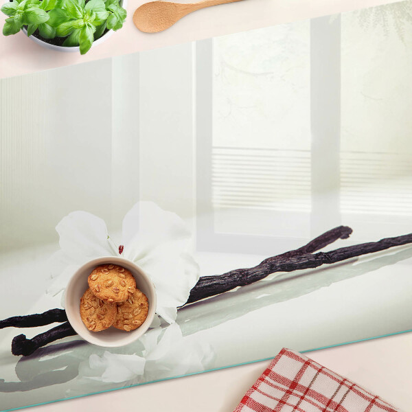 Glazen snijplanken Een bloem aan een tak