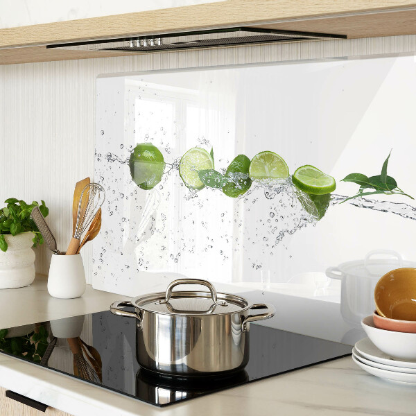 Glazen snijplanken Citroenen in water