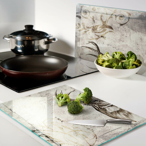 Snijplanken van glas Hert met gewei