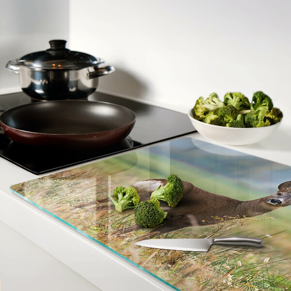 Glazen snijplanken Reeën in hun natuurlijke leefomgeving