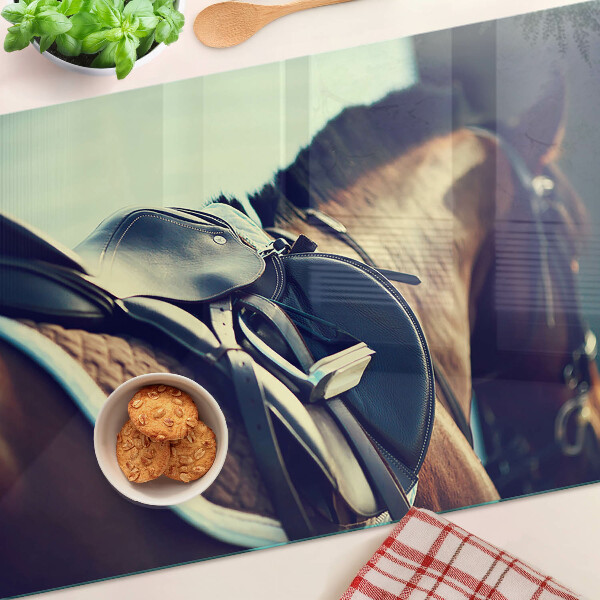 Snijplanken van glas Paarden en ruitersportaccessoires