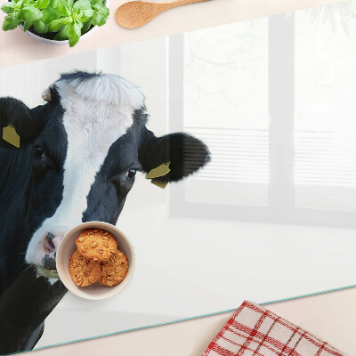 Snijplanken van glas Interessante koe