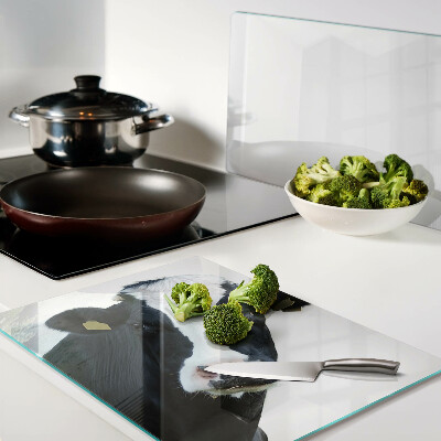 Snijplanken van glas Interessante koe