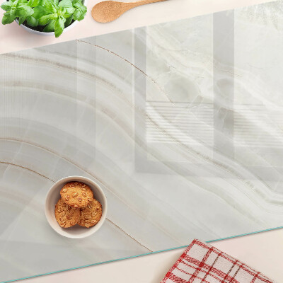 Snijplanken glas Marmer met gouden draden