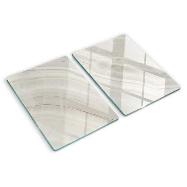 Snijplanken glas Marmer met gouden draden