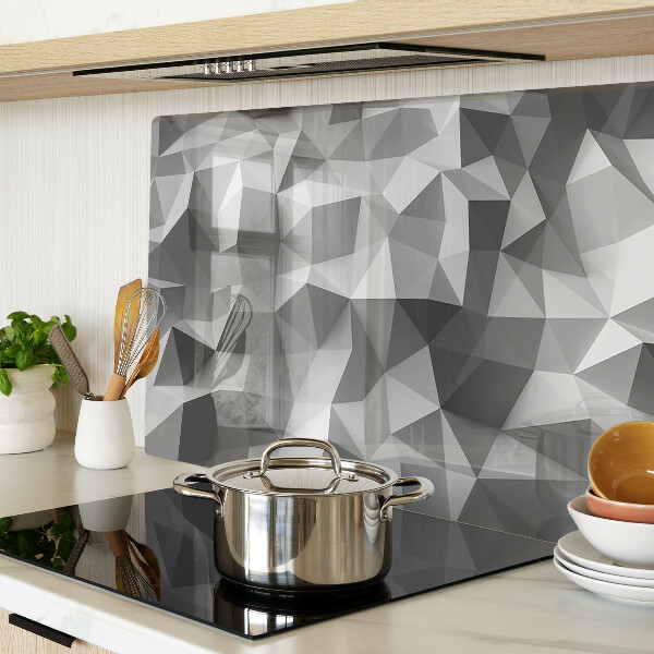 Snijplanken van glas Abstract geometrisch patroon