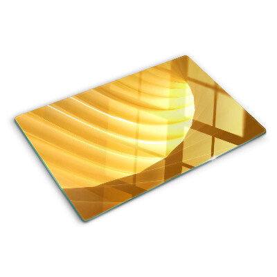 Snijplanken glas Gouden golven en ramen