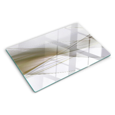 Snijplanken glas Abstracte lijnen en vormen