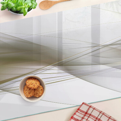 Snijplanken glas Abstracte lijnen en vormen