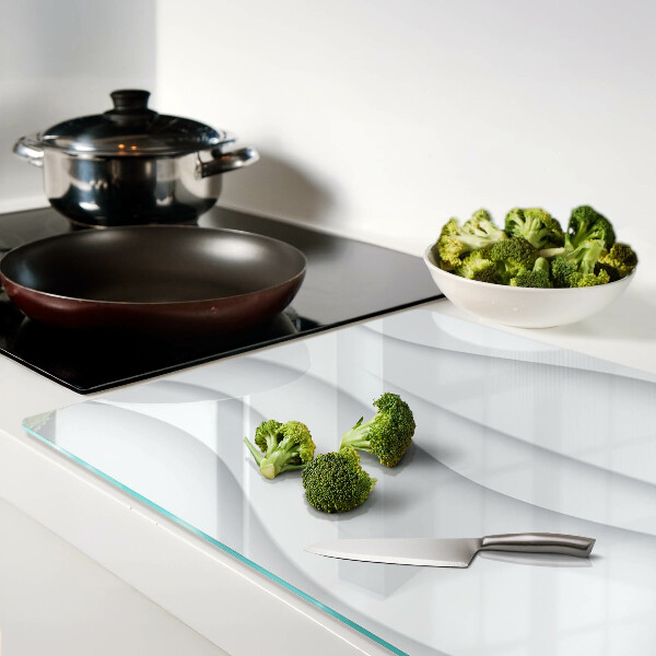 Snijplanken glas Golven en lijnen