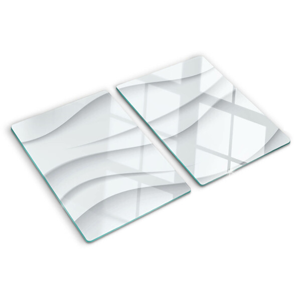 Snijplanken glas Golven en lijnen