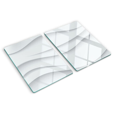 Snijplanken glas Golven en lijnen