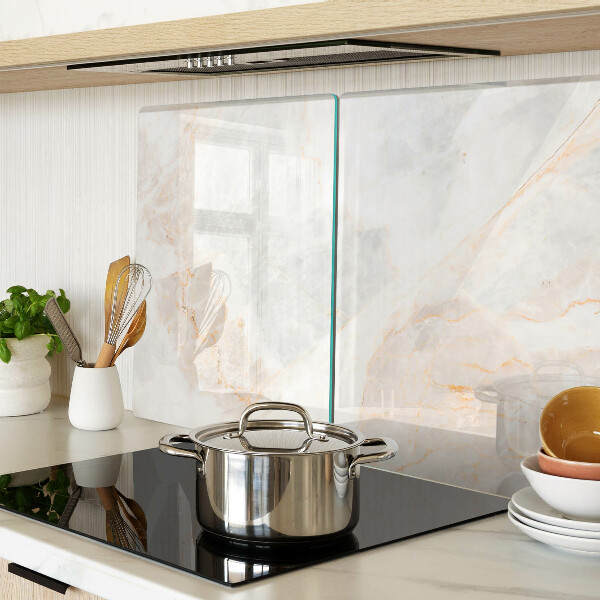 Glazen snijplanken Marmerpatroon met gouden aderen