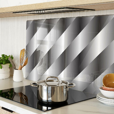 Glazen snijplanken Geometrische patronen in grijstinten