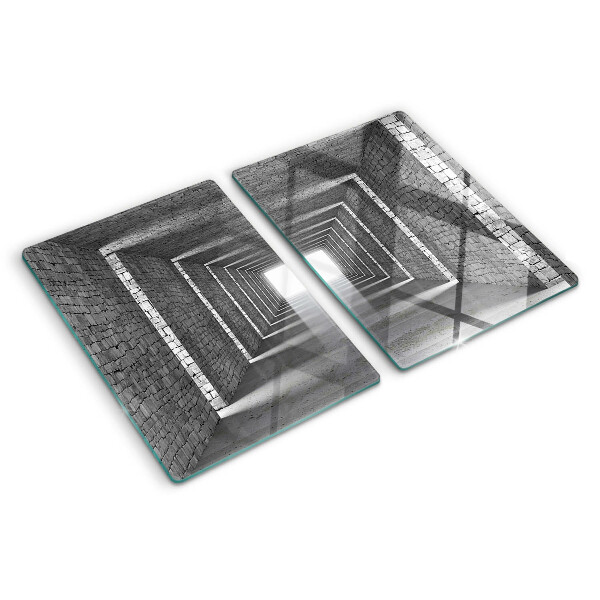 Snijplanken glas De illusie van diepte in architectuur