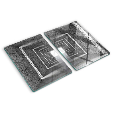 Snijplanken glas De illusie van diepte in architectuur