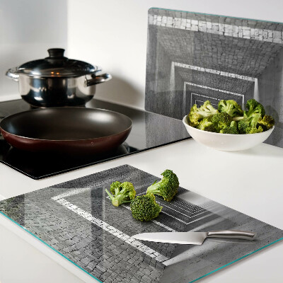 Snijplanken glas De illusie van diepte in architectuur