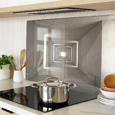 Glazen snijplanken Geometrisch interieur met diepte-effect