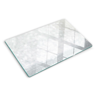 Snijplanken glas Sprankelende bokeh met lichteffect