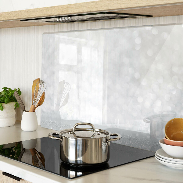 Snijplanken glas Sprankelende bokeh met lichteffect