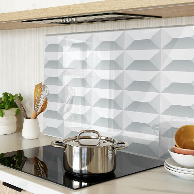 Glazen snijplanken 3D-kubusgeometrie