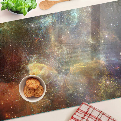 Glazen snijplanken Kosmisch galactisch landschap