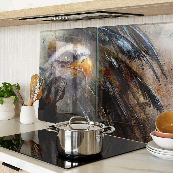 Snijplanken van glas Adelaar in beweging