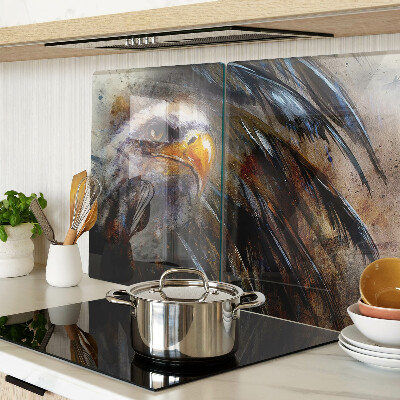 Snijplanken van glas Adelaar in beweging