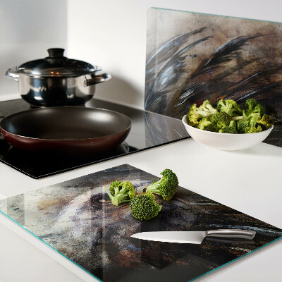 Snijplanken van glas Adelaar in beweging