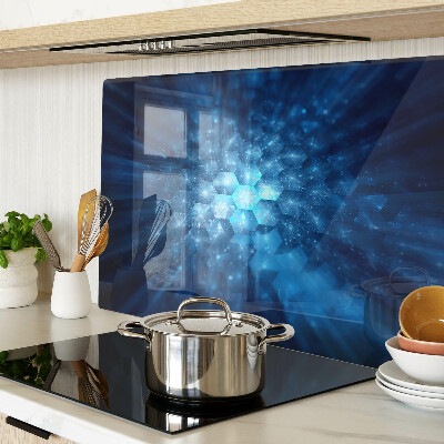 Snijplanken glas Blauwe lichtstralen