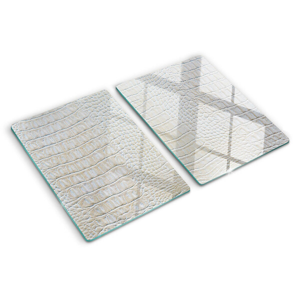 Snijplanken glas Krokodillenhuidpatroon