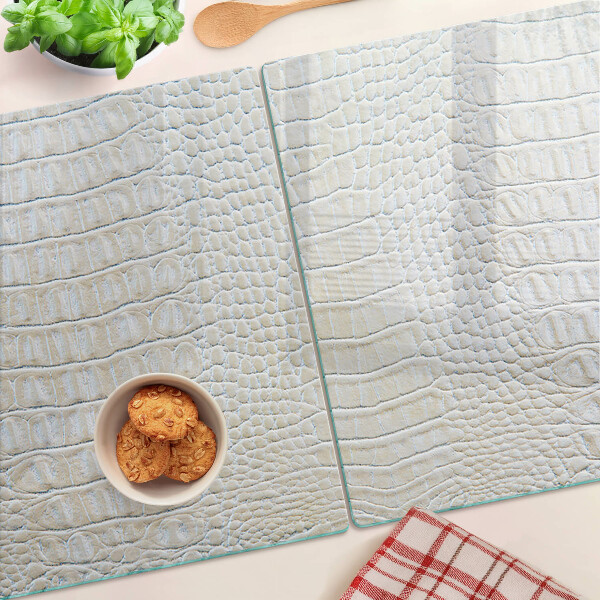 Snijplanken glas Krokodillenhuidpatroon