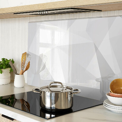 Snijplanken van glas Geometrische vormen in grijstinten