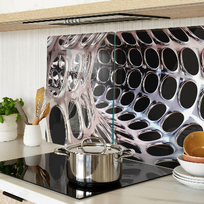 Snijplanken glas Abstracte mesh-structuur