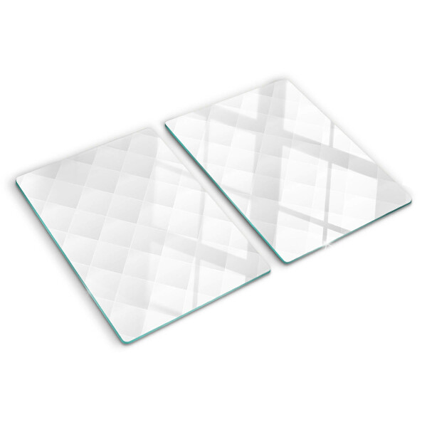 Snijplanken van glas Ruitvormig patroon