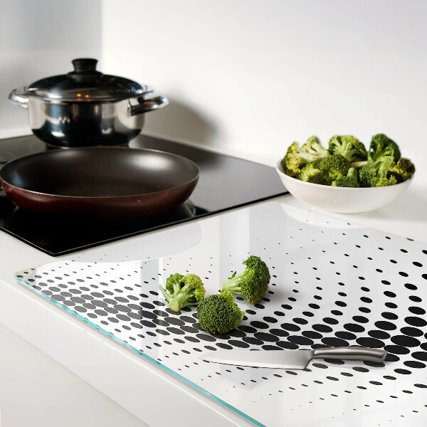 Snijplanken glas stippenmotief