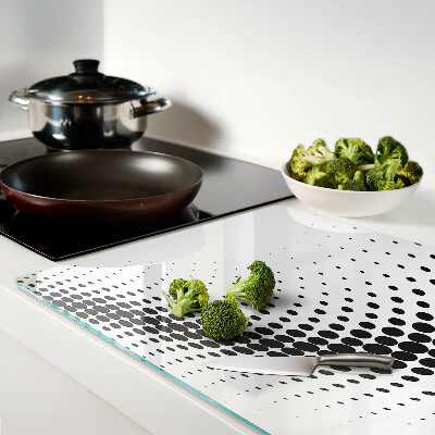 Snijplanken glas stippenmotief