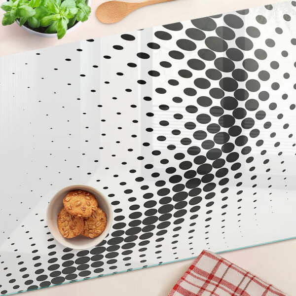Snijplanken glas stippenmotief