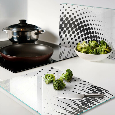 Snijplanken glas stippenmotief