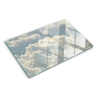 Glazen snijplanken Wolken aan de hemel