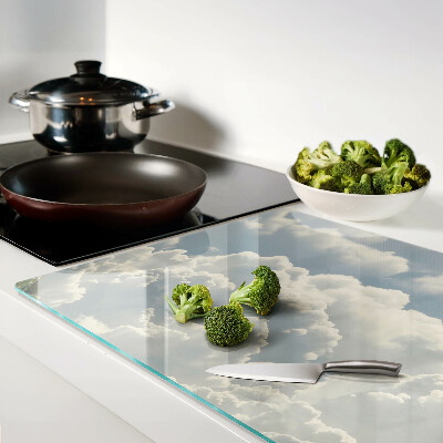 Glazen snijplanken Wolken aan de hemel