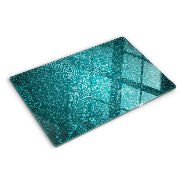 Snijplanken glas Paisley-patroon