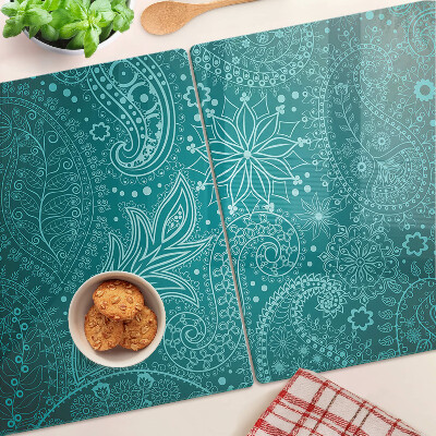 Snijplanken glas Paisley-patroon