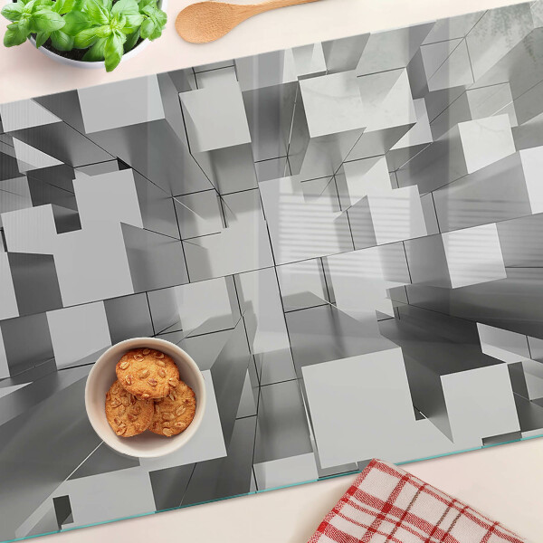 Snijplanken van glas Abstracte geometrische vormen