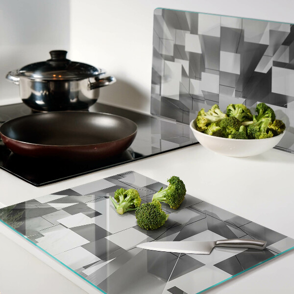 Snijplanken van glas Abstracte geometrische vormen