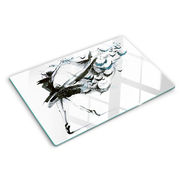 Snijplanken van glas Gevleugelde Dans