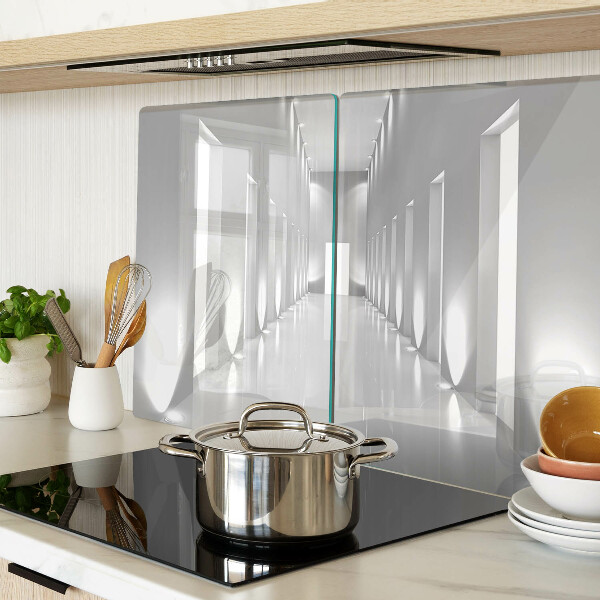 Snijplanken glas Abstracte lichtdoolhof