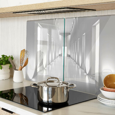 Snijplanken glas Abstracte lichtdoolhof