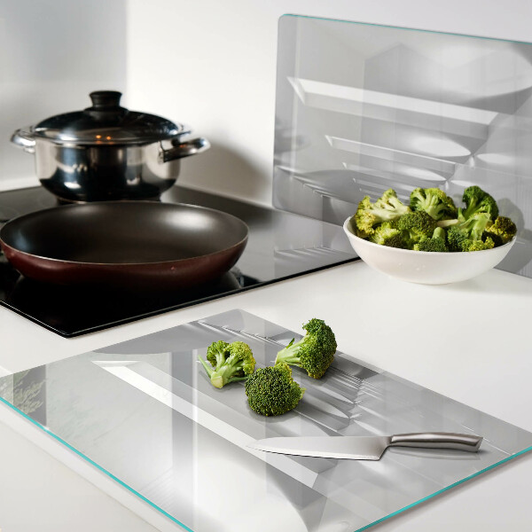 Snijplanken glas Abstracte lichtdoolhof