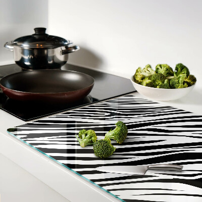 Snijplanken glas Zebrapatroon